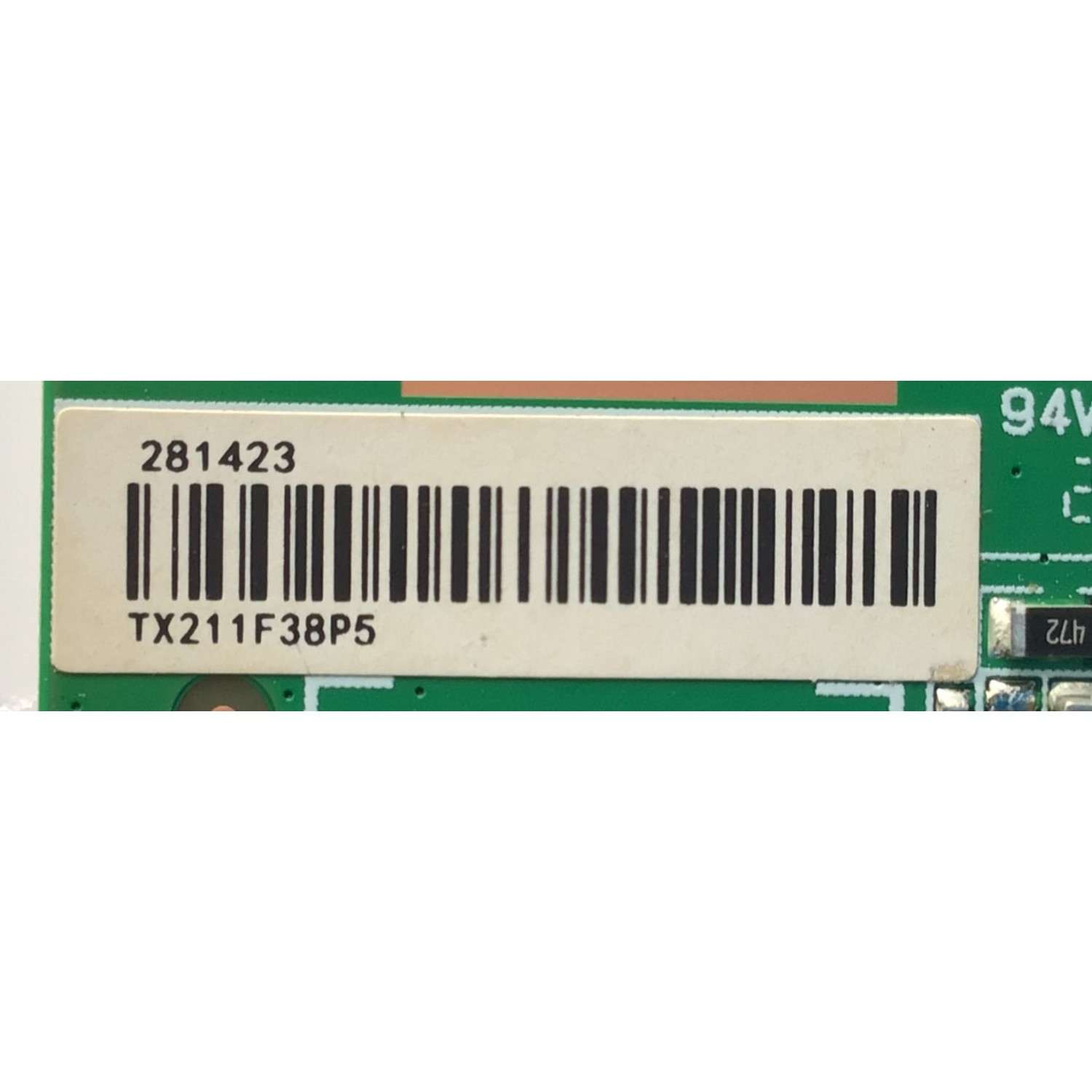 T-CON PARA TV HISENSE NUMERO DE PARTE 281423 / RSAG7.820.10595/ROH / TX211F38P5 / PANEL JHD650X3U52-T0L8\S0\FJ\GM\ROH / MODELO / 65U6G 65A66FUA / 65U6G - Imagen 2